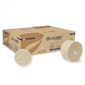 Lucart EcoNatural Jumbo Toilet Roll 900 ID