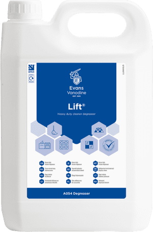 Evans lift heavy duty floor cleaner 5 litre bottle