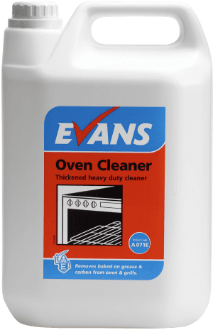 Evans heavy duty oven cleaner