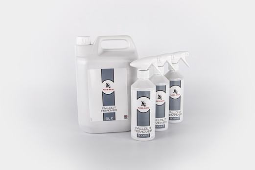 Nielsen Retail Fallout Remover 500ml and 5 litre bottles