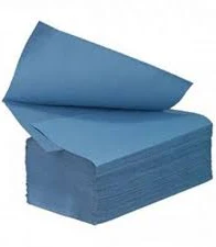 Blue 1-ply Interfold Hand Towels x5000