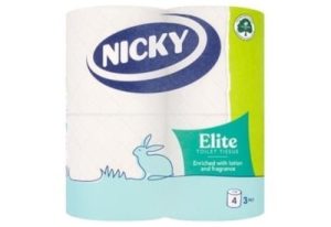 Nicky Elite 3ply Toilet Tissue